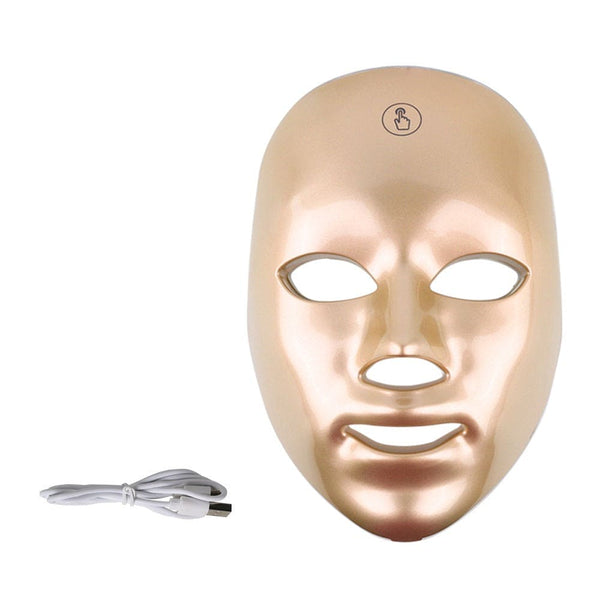 Seven-Color Light Skin Mask - massagiko
